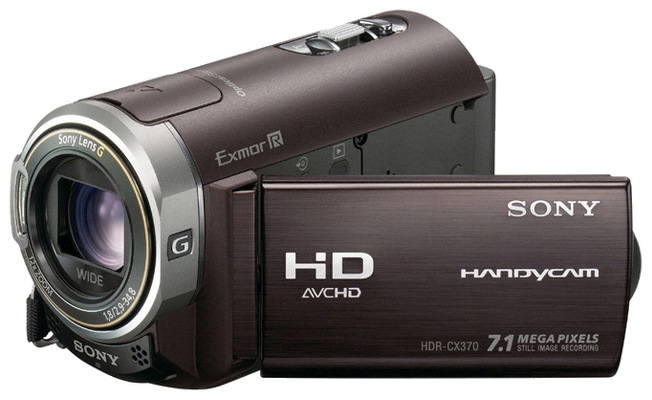 видеокамеры Sony HDR-CX370E